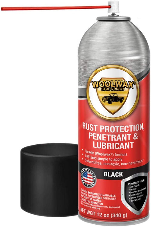12 Spray Can Undercoating Kit Black R9636