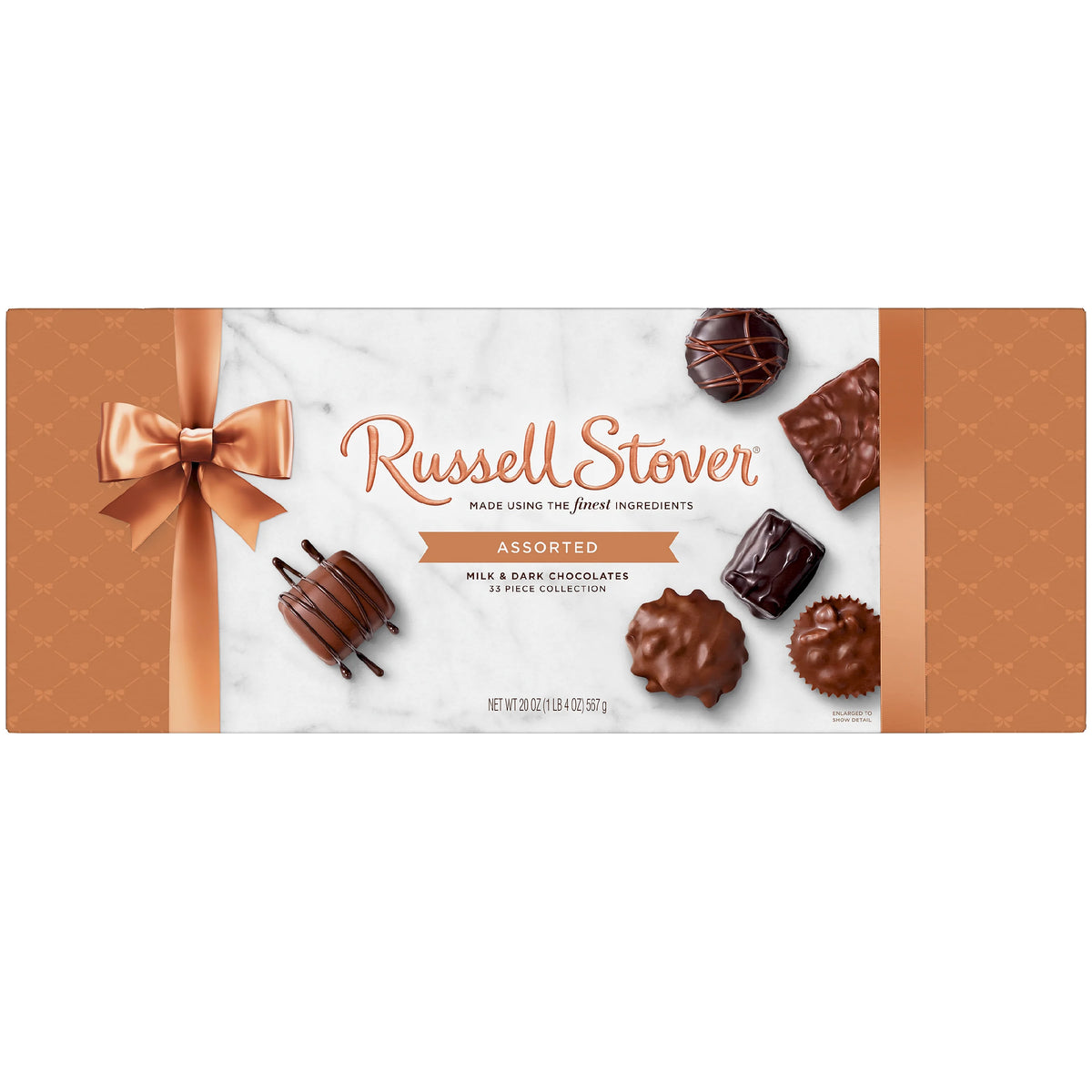 20 oz. Assorted Milk & Dark Chocolate Gift Box E15960
