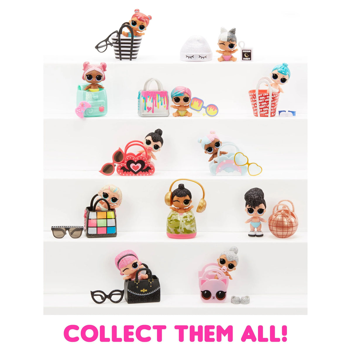 LOL Surprise Lil Sis with 5 Surprises Including Collectible Doll, Sparkly Fashions, and Accessories S177