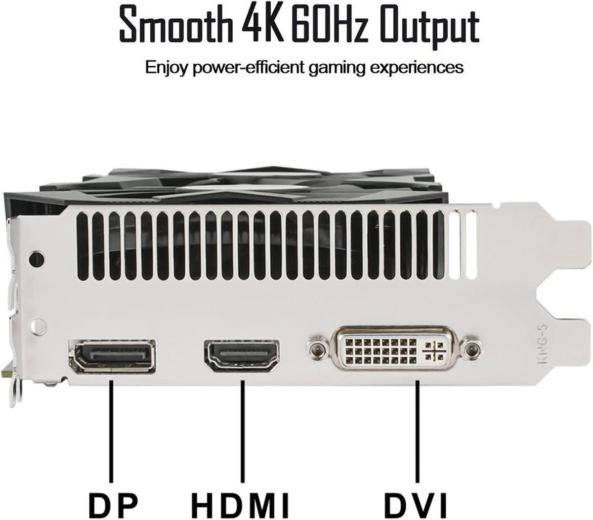 4GB GDDR5 256 Bit Graphics Card with Dual Fans A760