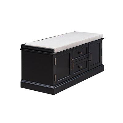 Black Storage Bench G479365