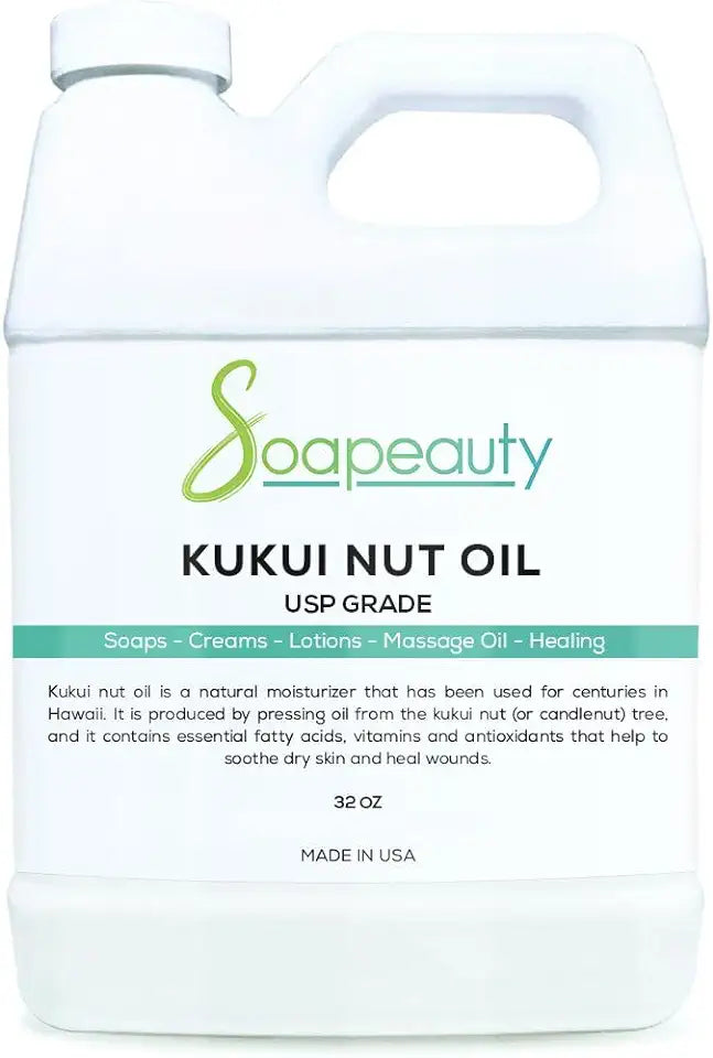 Cold Pressed Unrefined Kukui Nut Oil 32 fl oz R611383