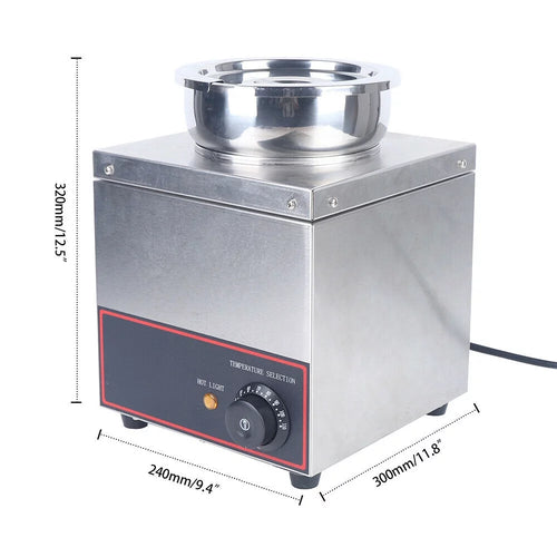 150W Single Head Stainless Steel Electric Cheese Sauce Warmer Y480