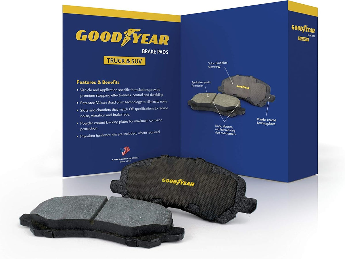 Front Brake Pads Pack of 2 A608