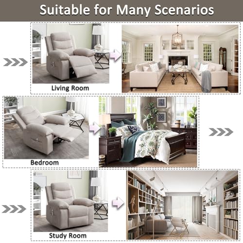 Fabric Velvet Single Sofa Chair with Footrest Dark Gray D843044