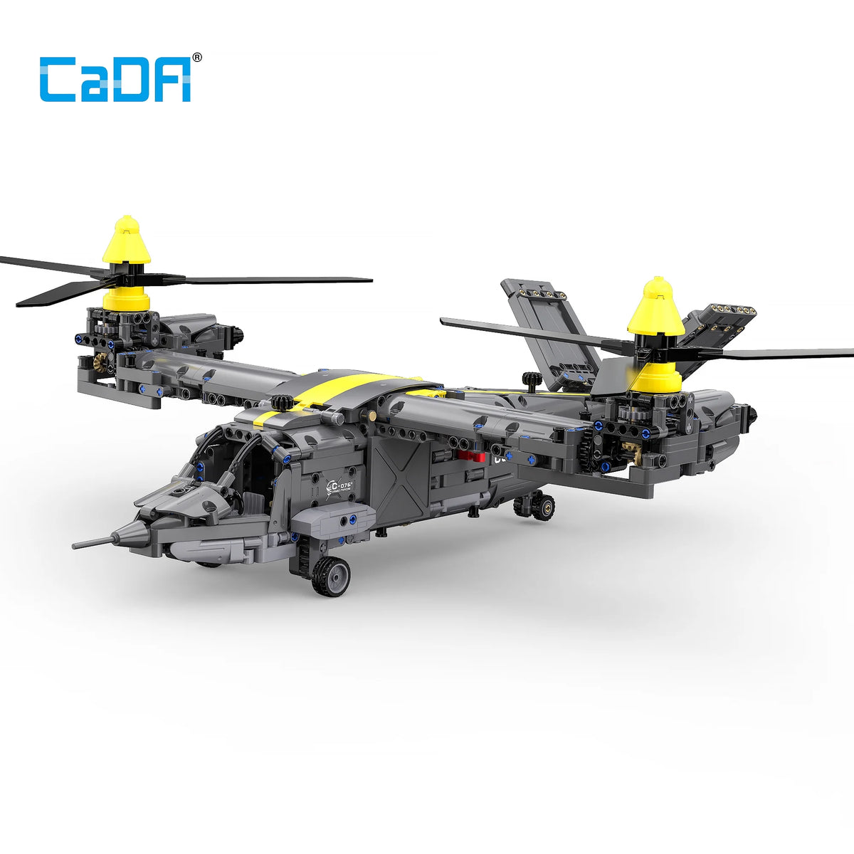 Tiltrotor Aircraft Model Building Block Toy (1424 Pieces) H783