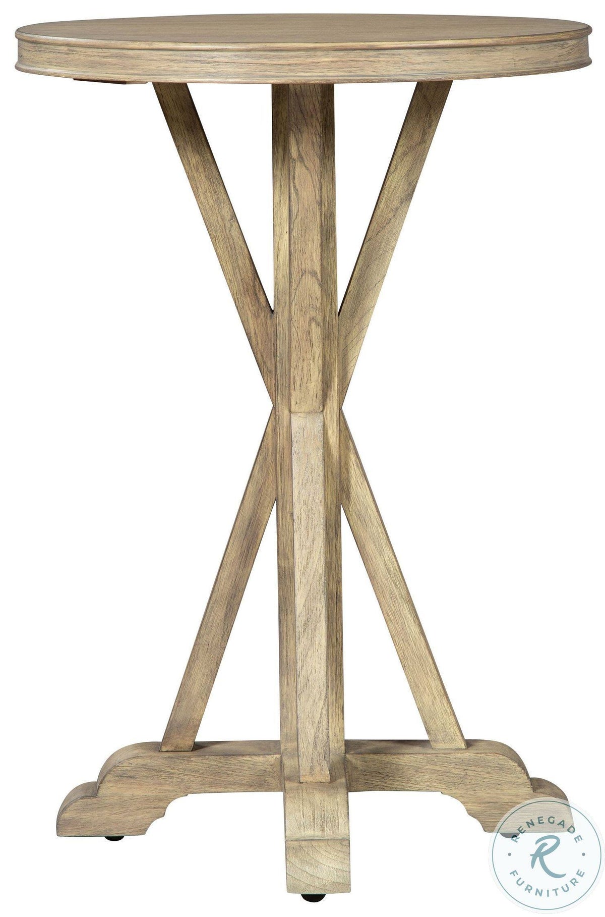 Antique Gray Chairside Table G5703