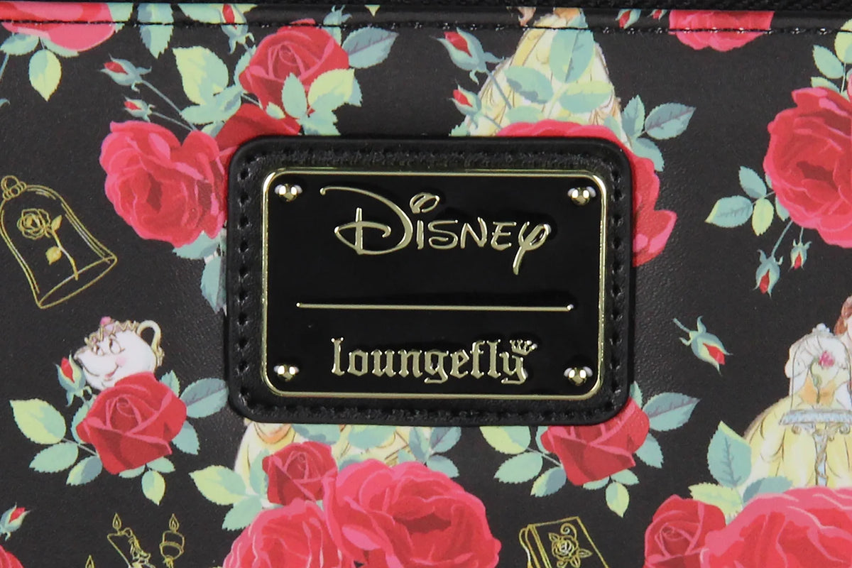 Disney Beauty And The Beast Zip Around Wallet Z38589