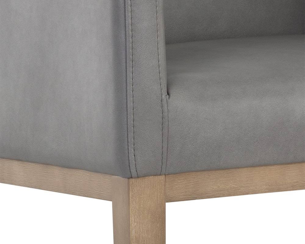 Metal Faux Leather Bar Stool M155183