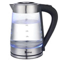 1500W 2.5L Blue Glass Electric Kettle S132