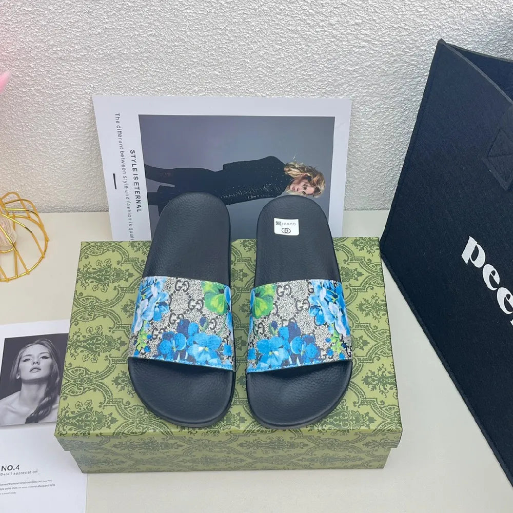 New Casual Print Slippers M329