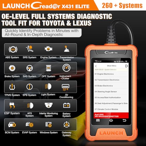 Bi-Directional OBD2 Scanner for Toyota Lexus E971171