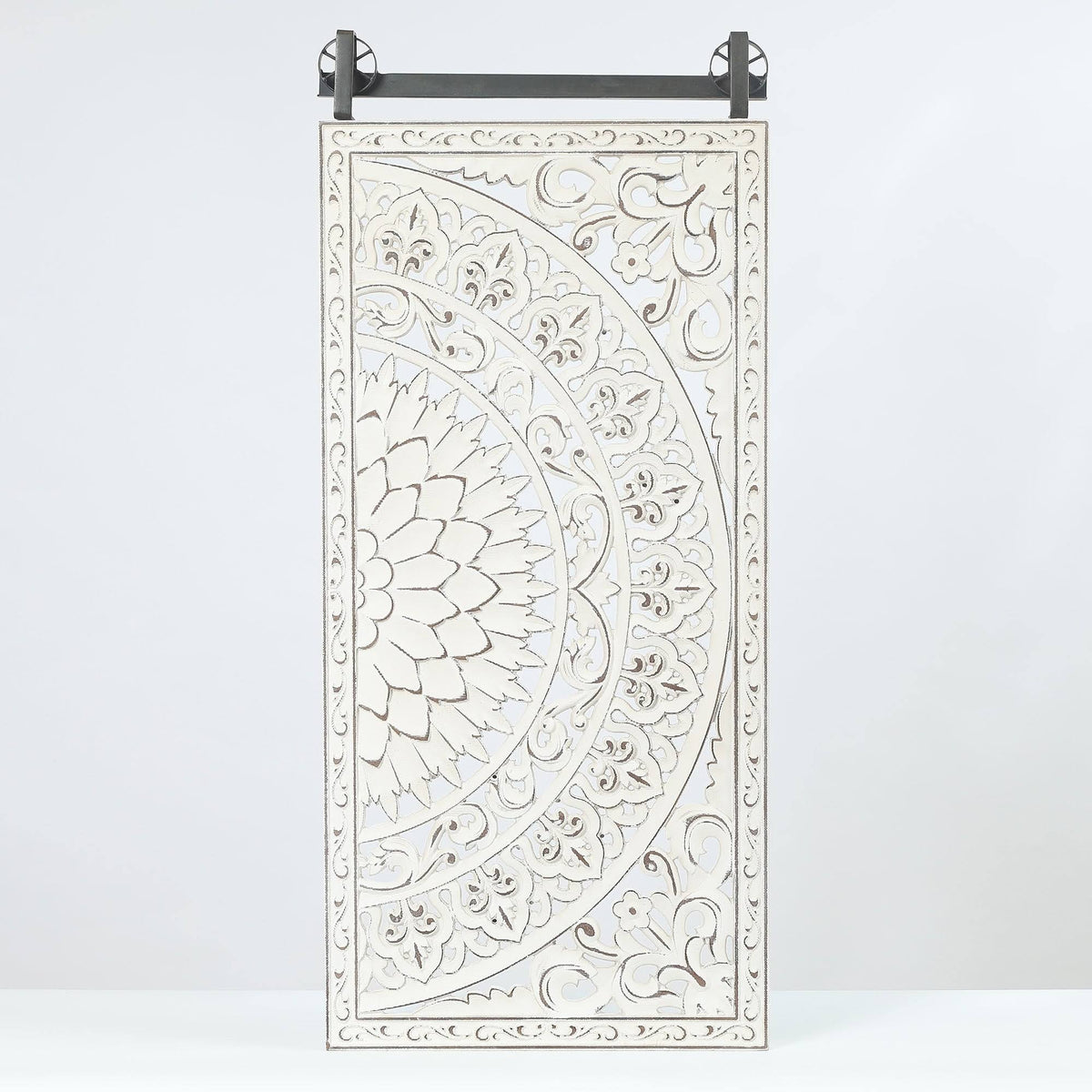 Set of 2 Decorative Carved MDF Wall Panel A55522