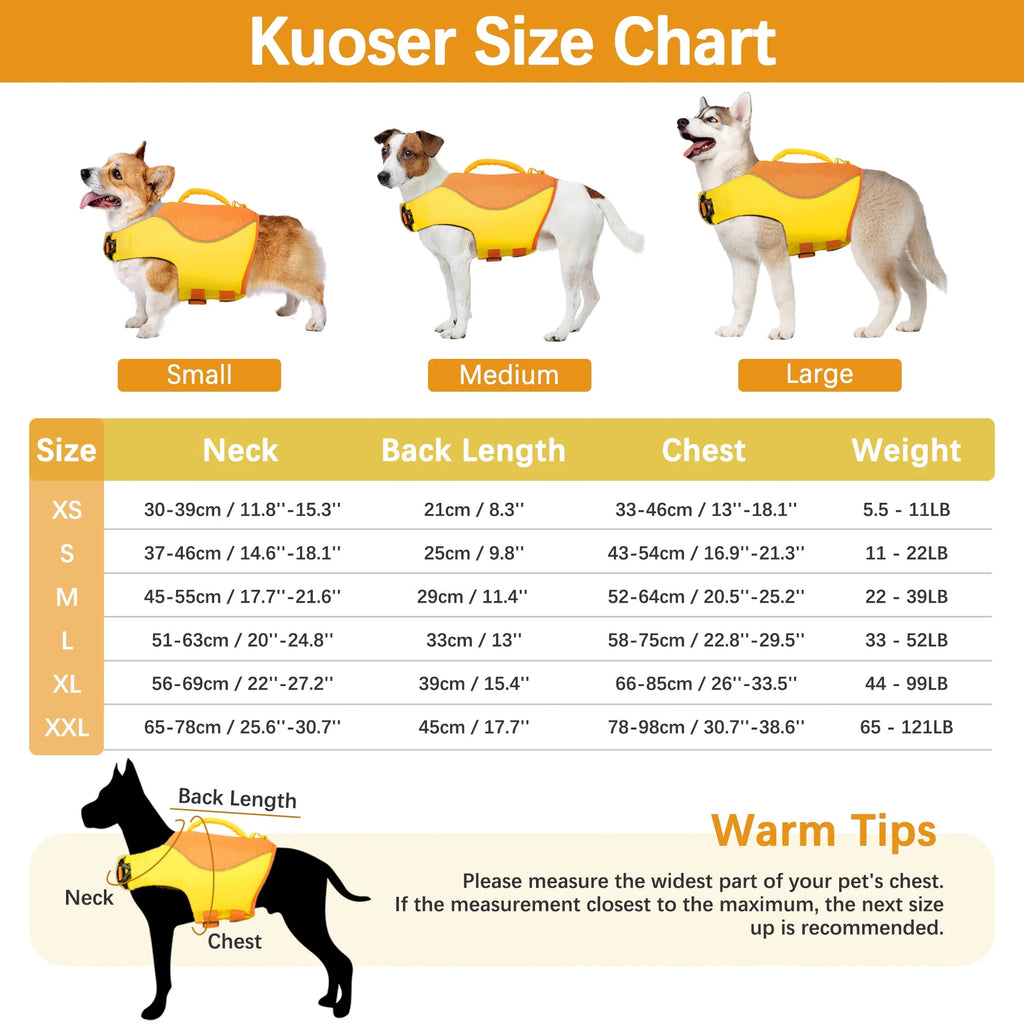 Reflective Adjustable Dog Life Jacket P959098
