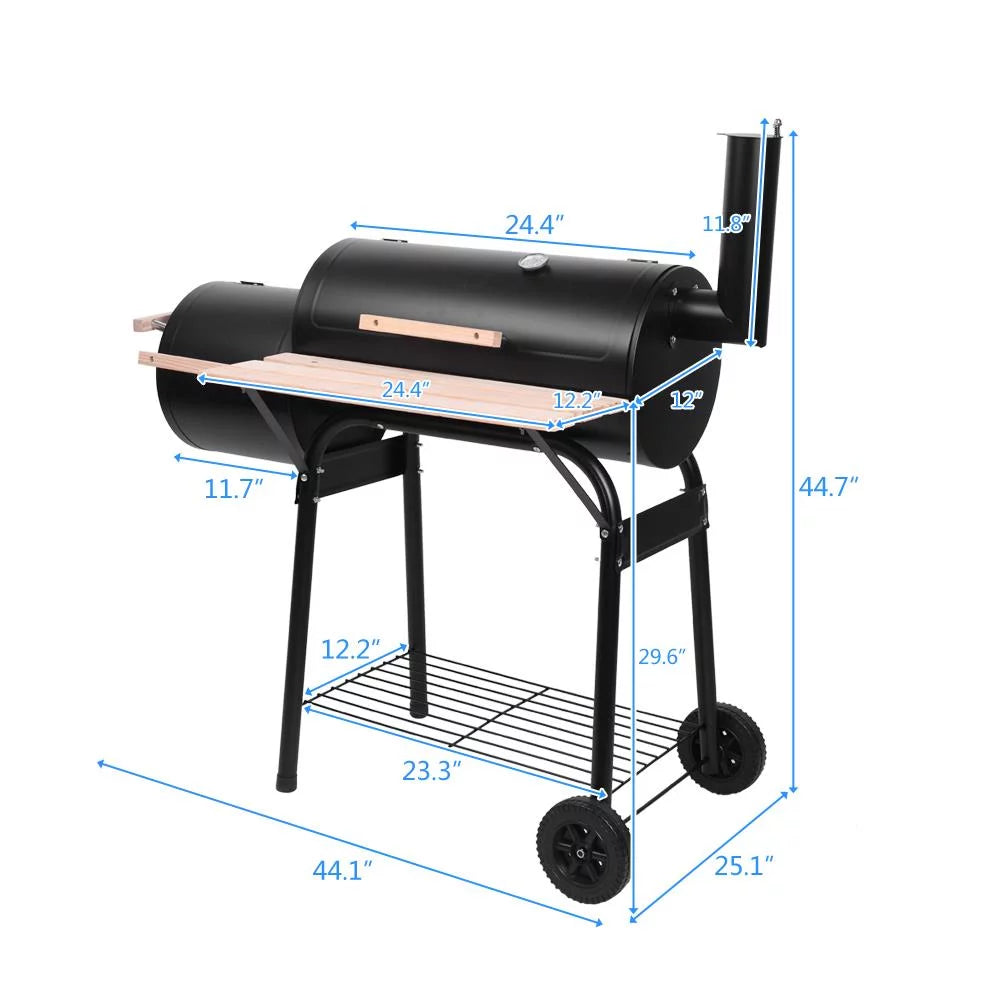 Charcoal BBQ Grill Black X4604