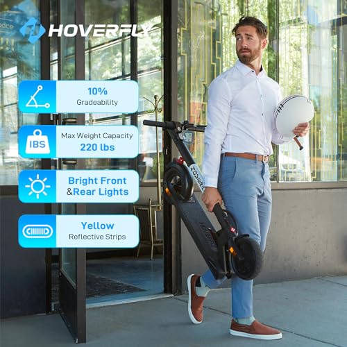 Electric Scooter with 10" Solid Tire, 300W Motor, Foldable R732