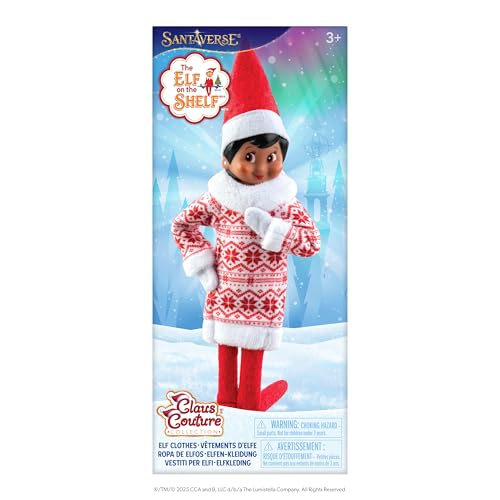 Snowflake Sweetie Dress - Fair Isle-Inspired Tunic Dress M96274