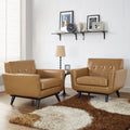 Tan Leather Sofa Set B741822