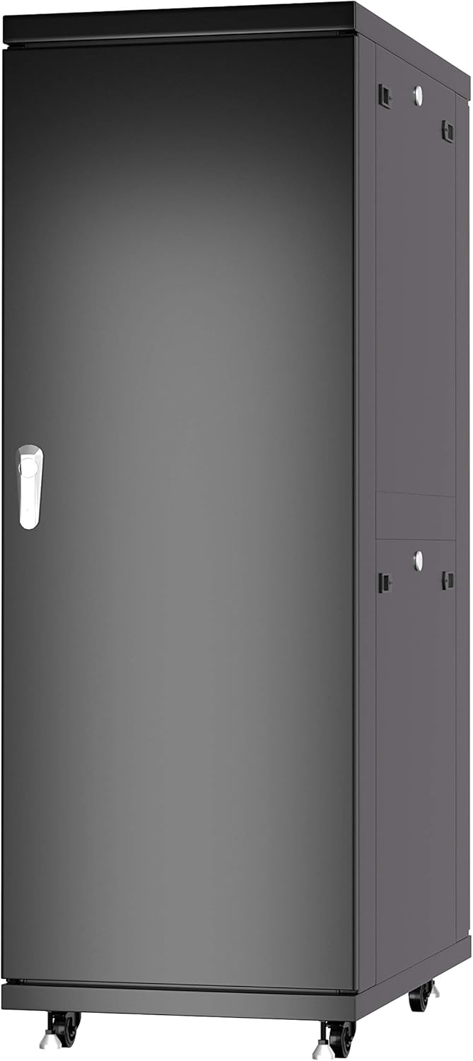 42U Server Rack 39 inch Deep Network Enclosure on Wheels I706