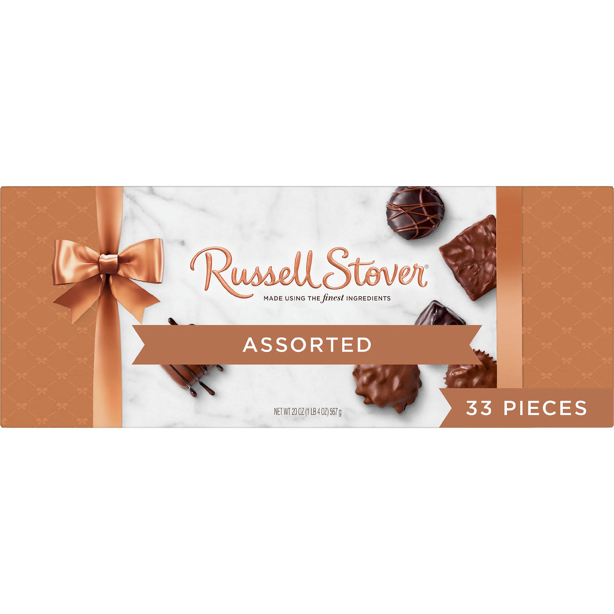 20 oz. Assorted Milk & Dark Chocolate Gift Box E15960