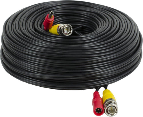 150 Feet Pre-Made Siamese BNC Video and Power CCTV Camera Cable P839