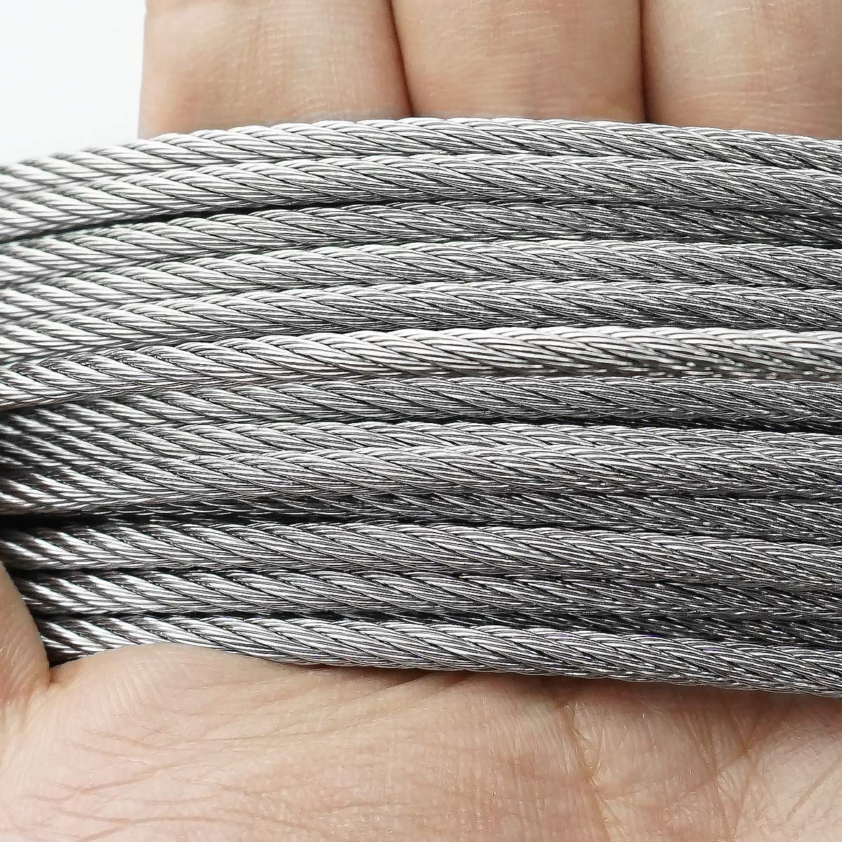1/8 Cable Railing Kit with 400ft Stainless Steel Cable M22100