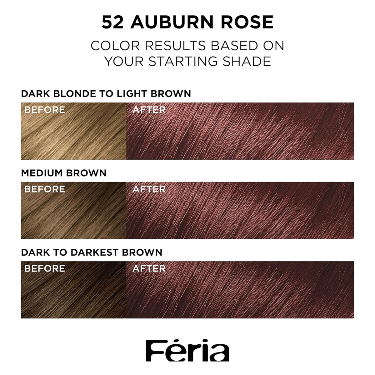 52 Auburn Rose Permanent Hair Color H1610