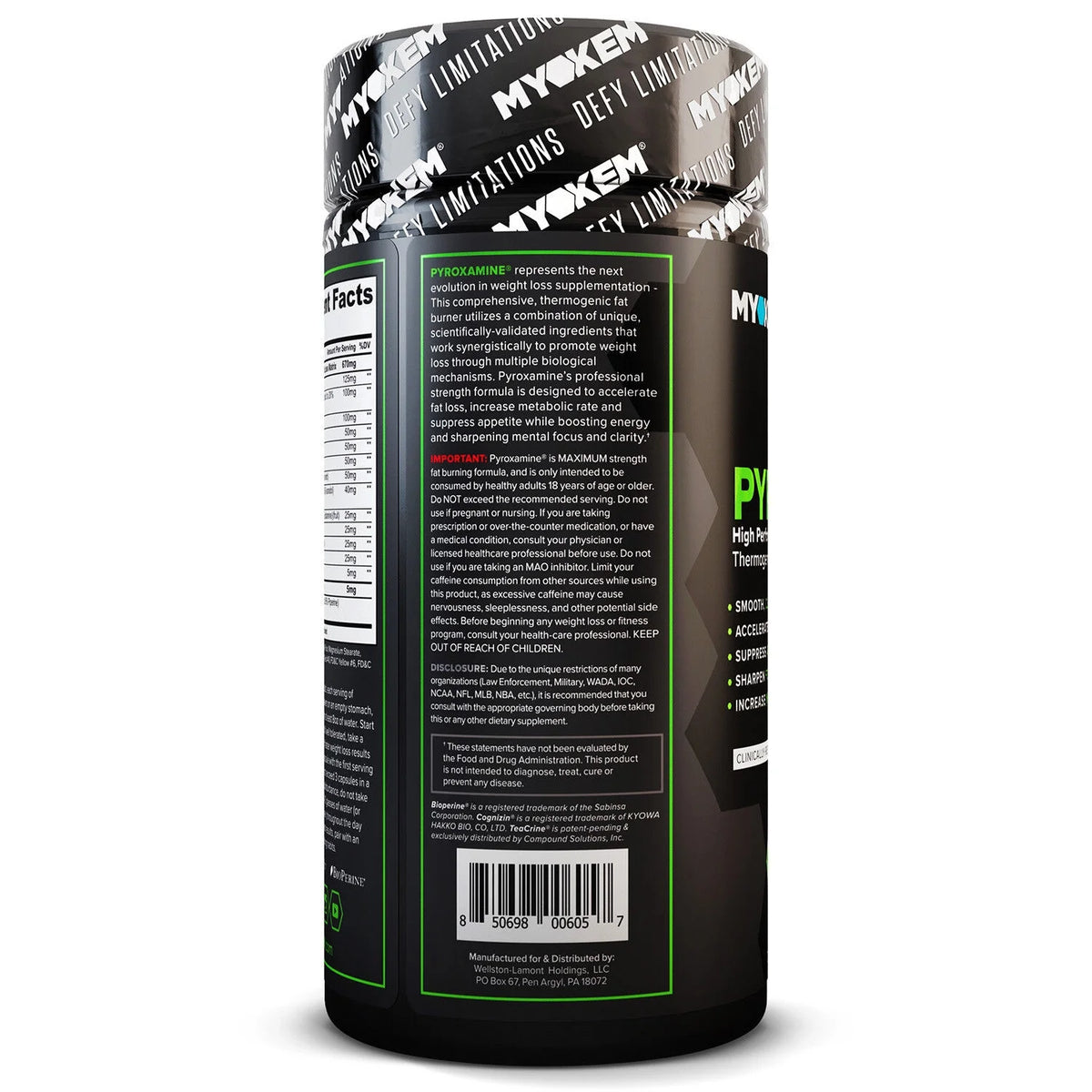 60 Capsules Fat Burner Diet Pill Supplement I819057