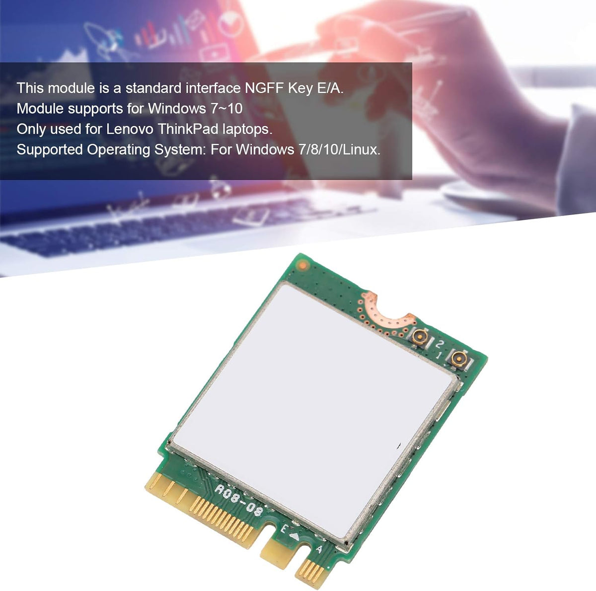 Dual Band Wireless Network Card 2.4G/5G Adapter Bluetooth 4.0 Pack of 2 A616677