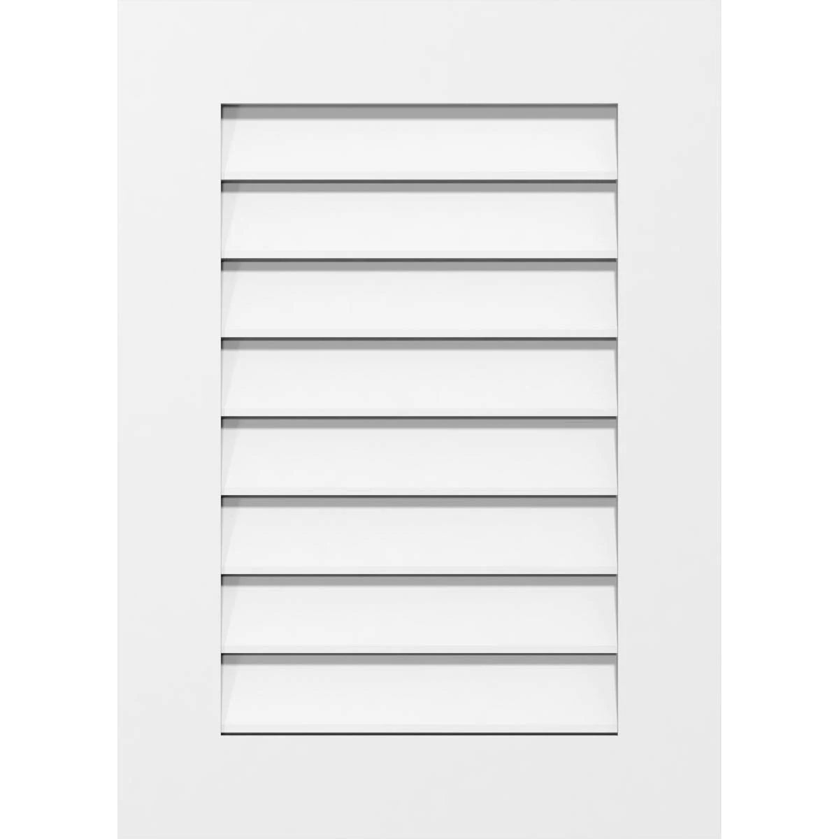 Vertical Surface Mount PVC Gable Vent X4830