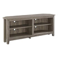 Wood Corner TV Stand C8448