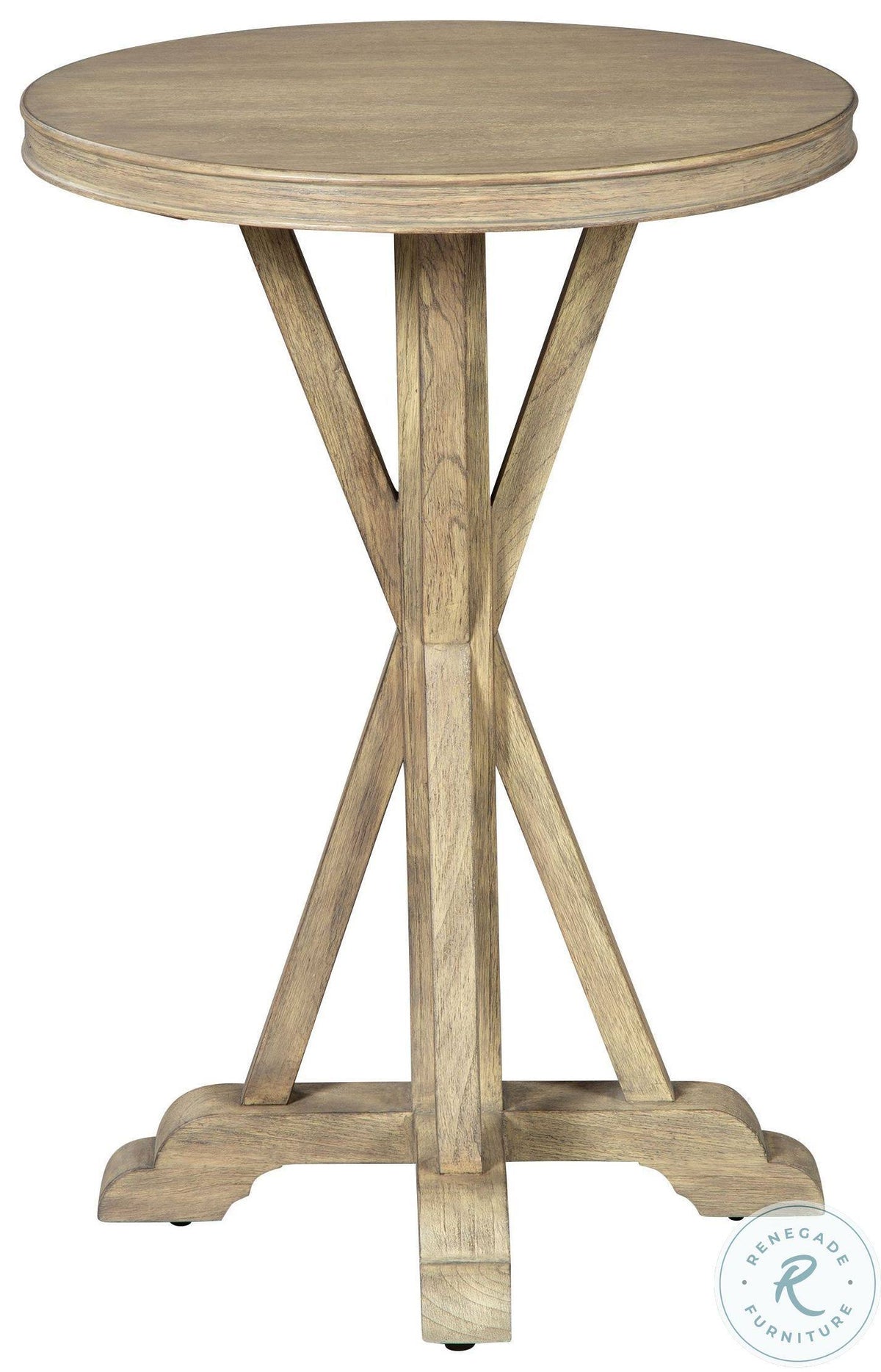 Antique Gray Chairside Table G5703