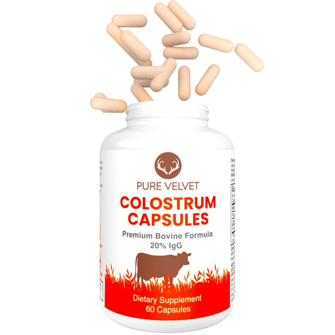 Bovine Colostrum Lactoferrin Probiotics 60 Capsules R80257