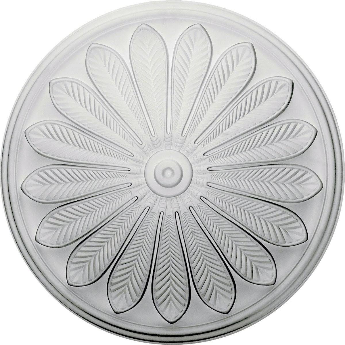 Hand-Painted Antique Copper Ceiling Medallion L4843