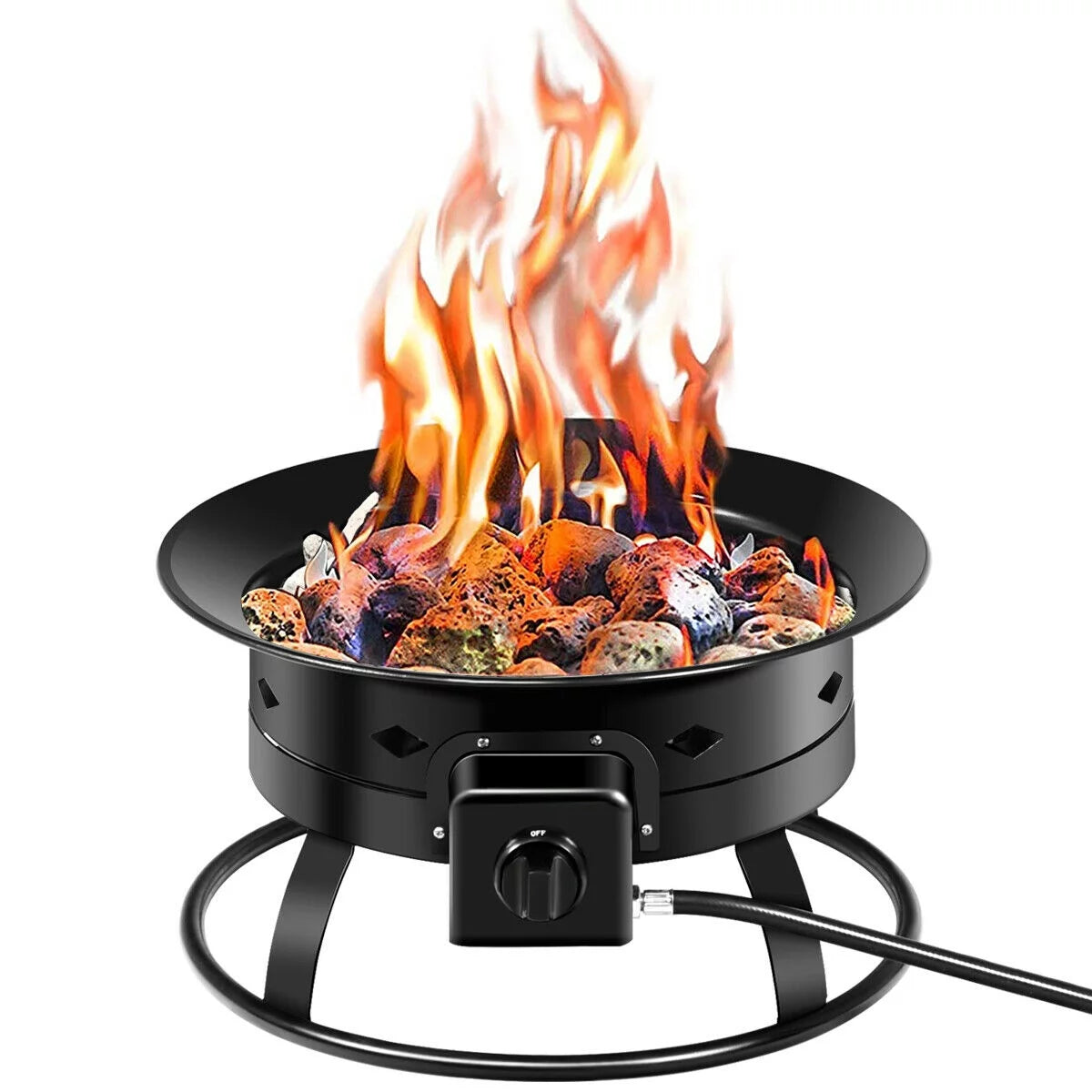 Portable Propane Fire Pit O57331