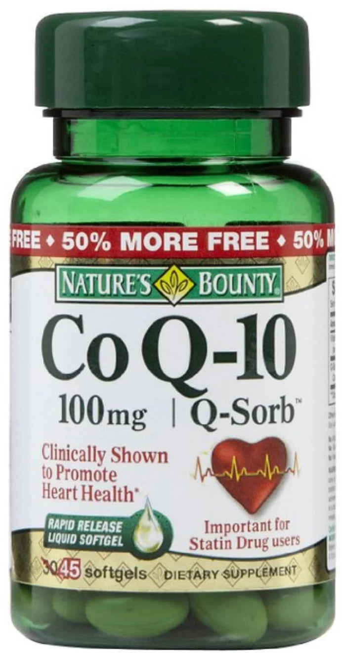 Co Q-10 100 mg Softgels Pack of 3 N452742