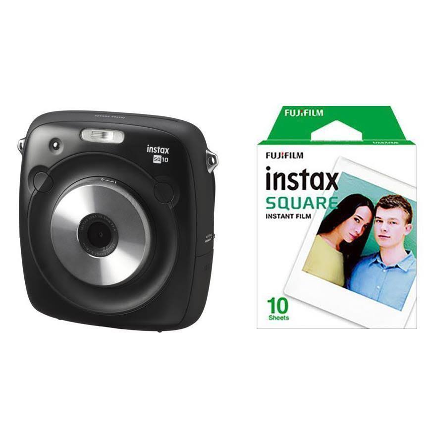 Hybrid Instant Camera with 2x Instant Film, 10 Exposures U1201