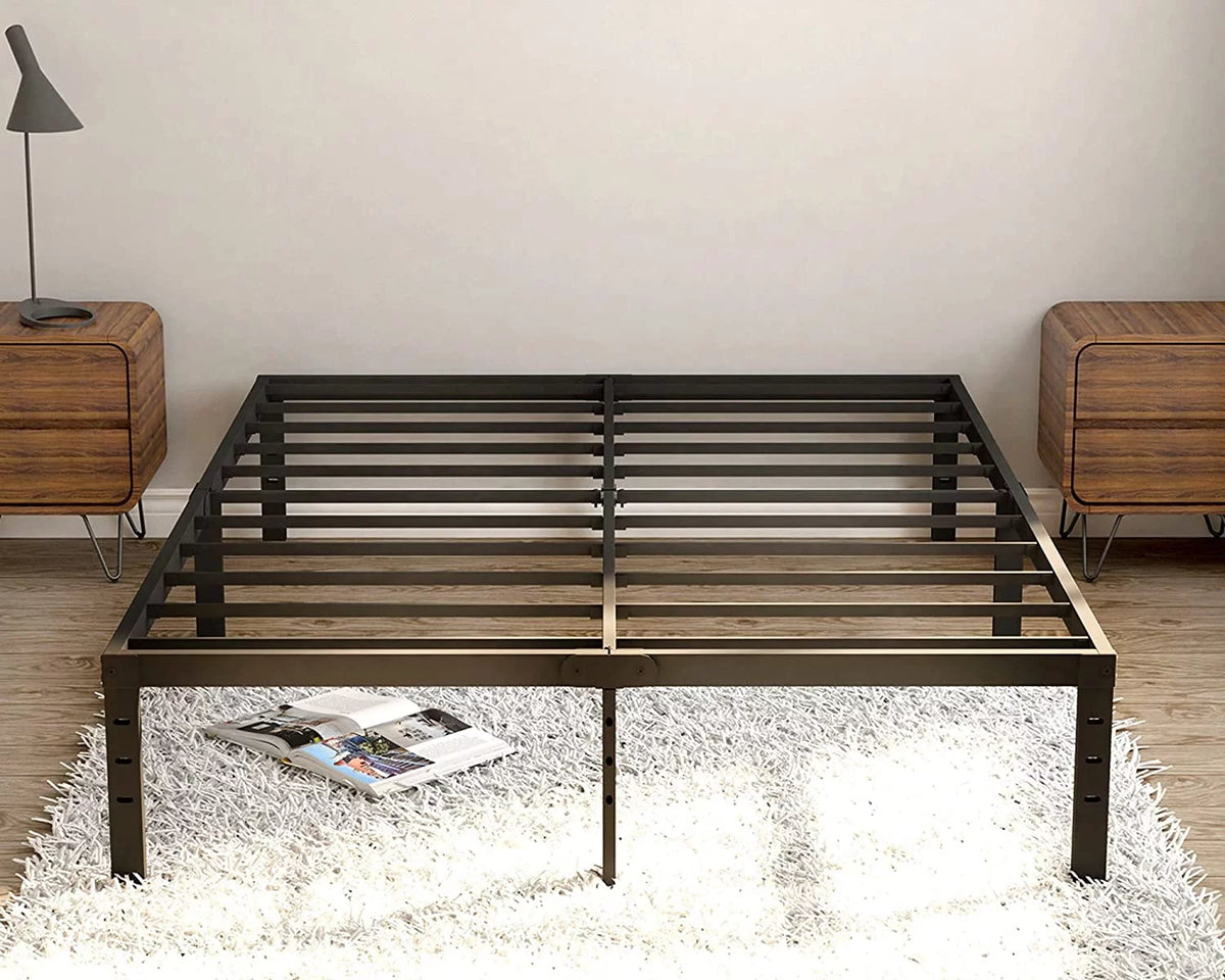 Queen Size Metal Bed Frame E56972