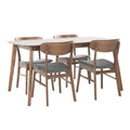 5 Piece Rectangle Dining Set K988