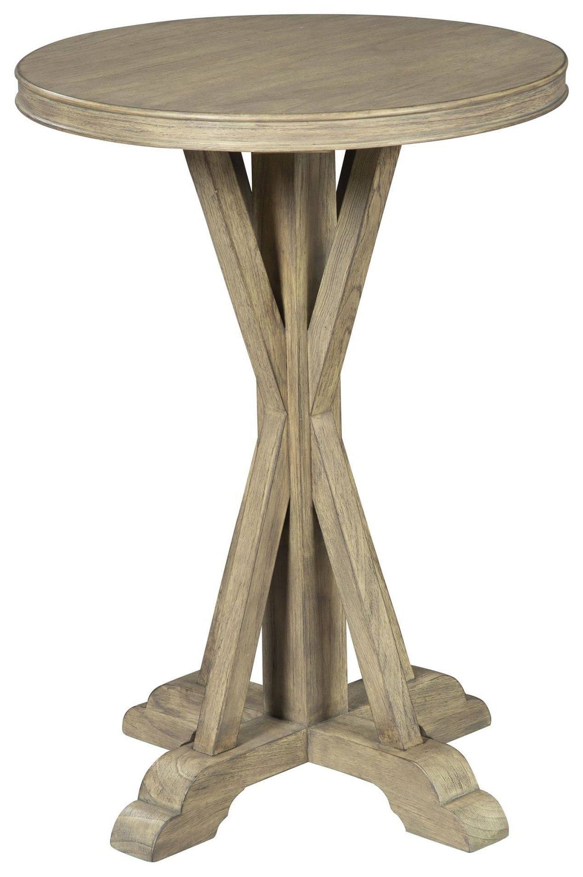 Antique Gray Chairside Table G5703
