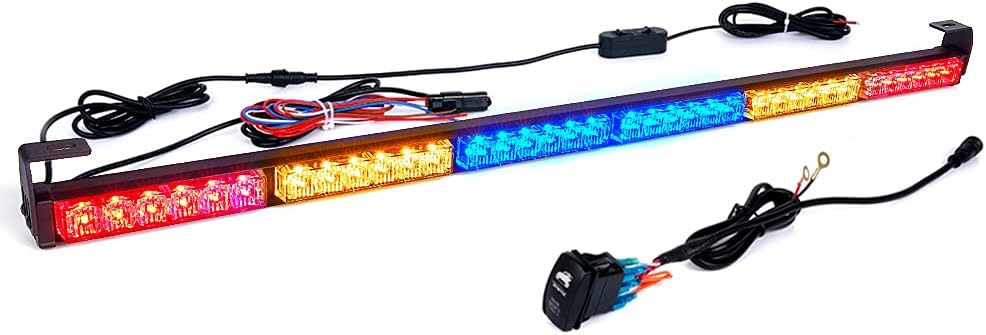 36 Rear LED Chase Light Bars with Strobe Brake Reverse Light I1329