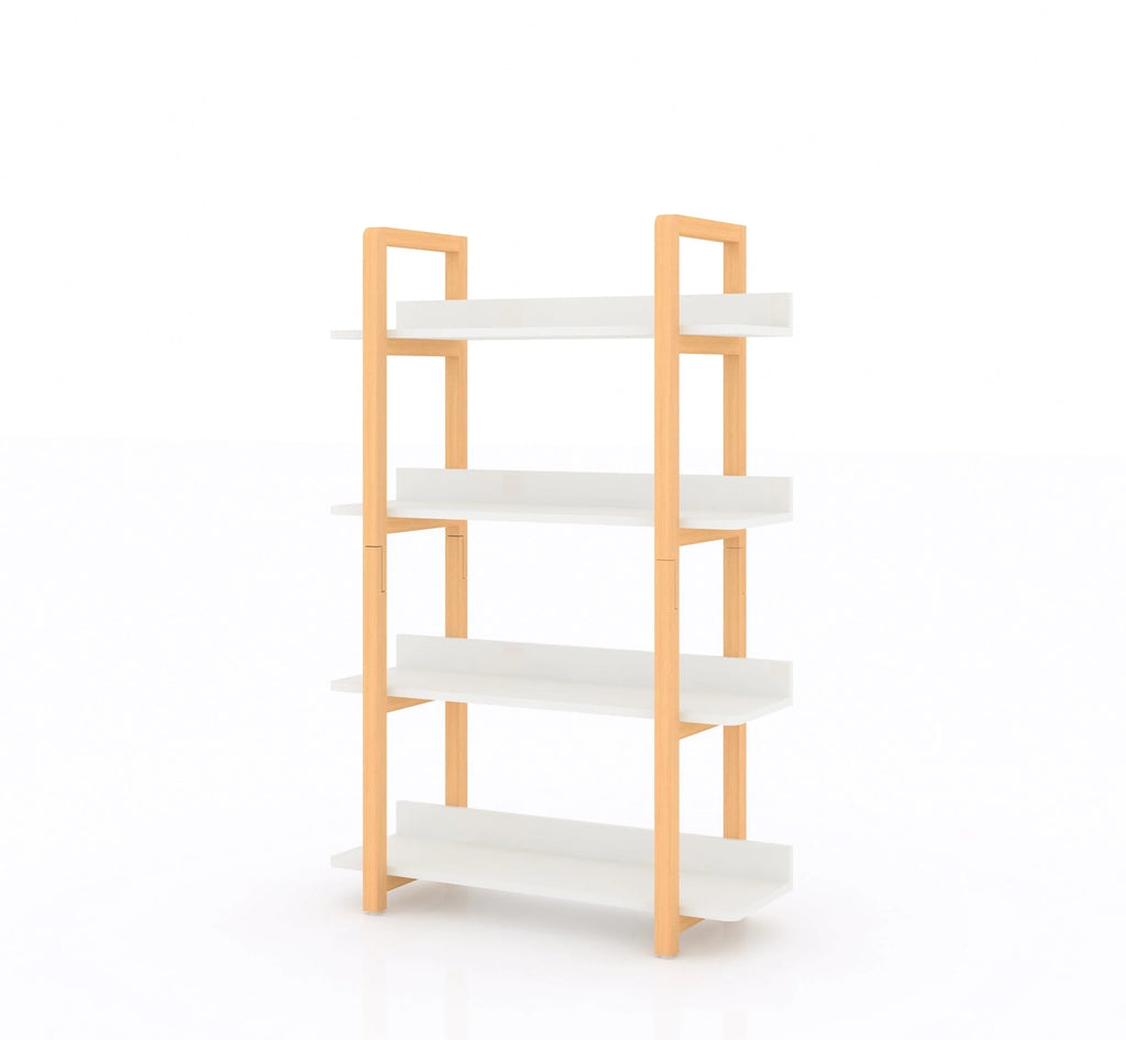 Bookcase with Solid Wood Frame F821