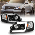 Chrome LED Projector Headlights for Ford F150 P377804