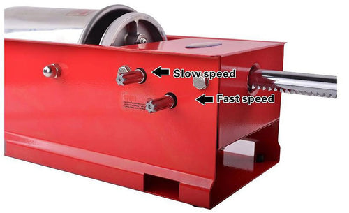 11 Lbs 2 Speed Steel Horizontal Sausage Stuffer U4299