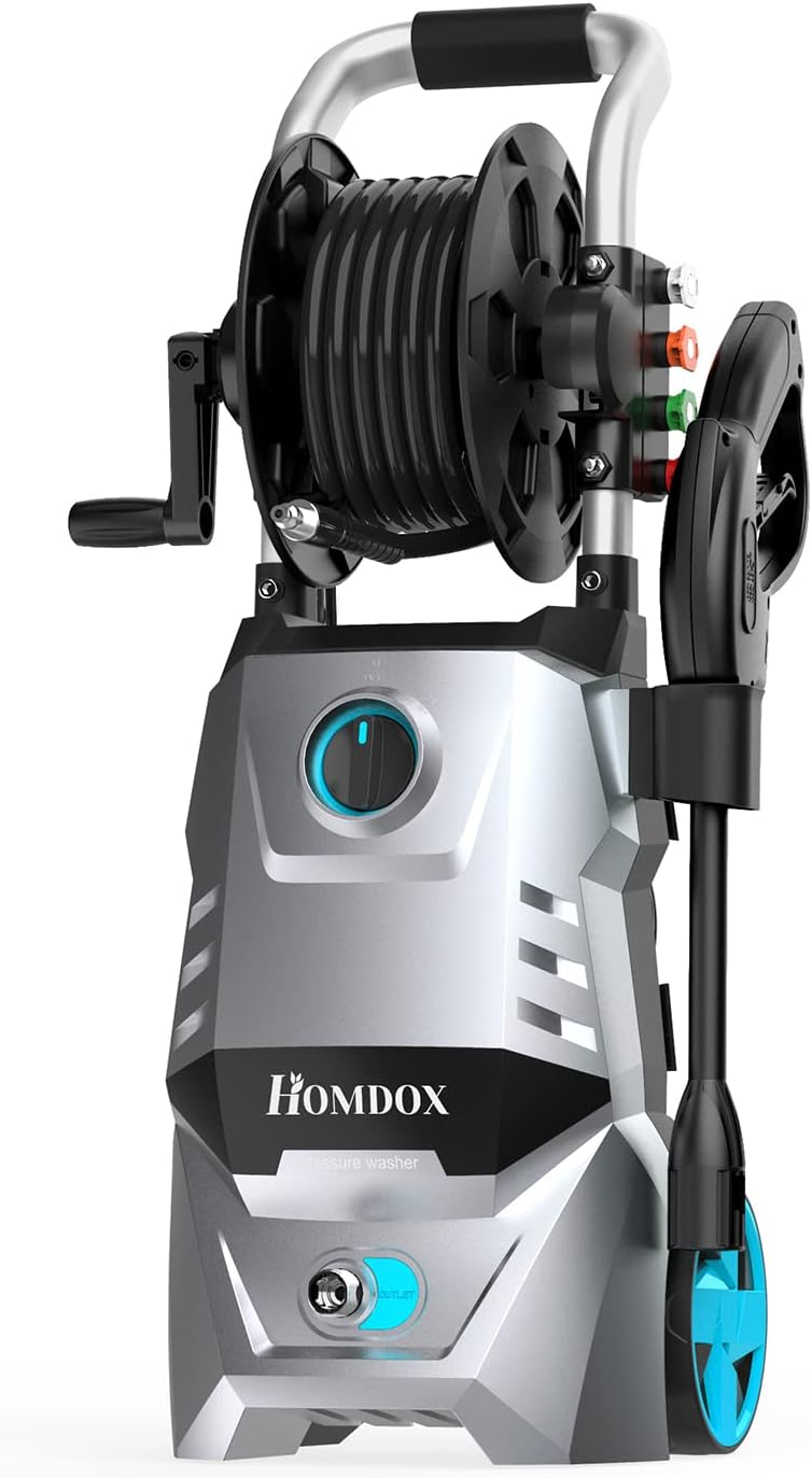 1.72GPM 1500W Electric Pressure Washer with 5 Nozzles L48989