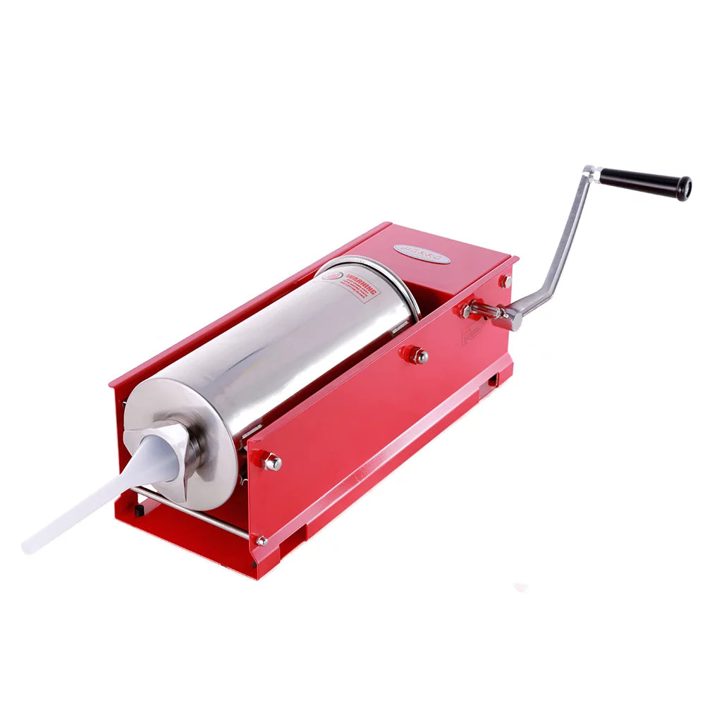 11 Lbs 2 Speed Steel Horizontal Sausage Stuffer U4299