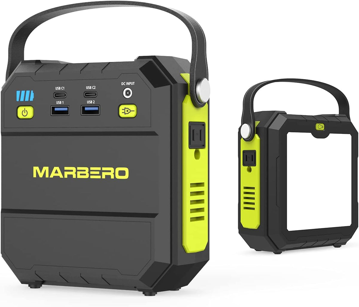 Portable Power Station 83Wh 22500mAh Lithium Battery with AC Outlet 4 USB Ports Flashlight M6332