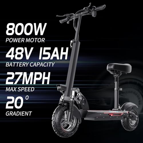 800W Folding Electric Scooter with Seat X75786