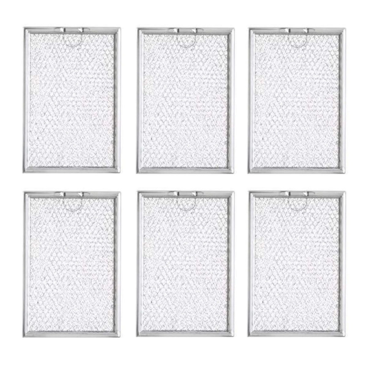 6-Pack Aluminum Replacement Filters T7208