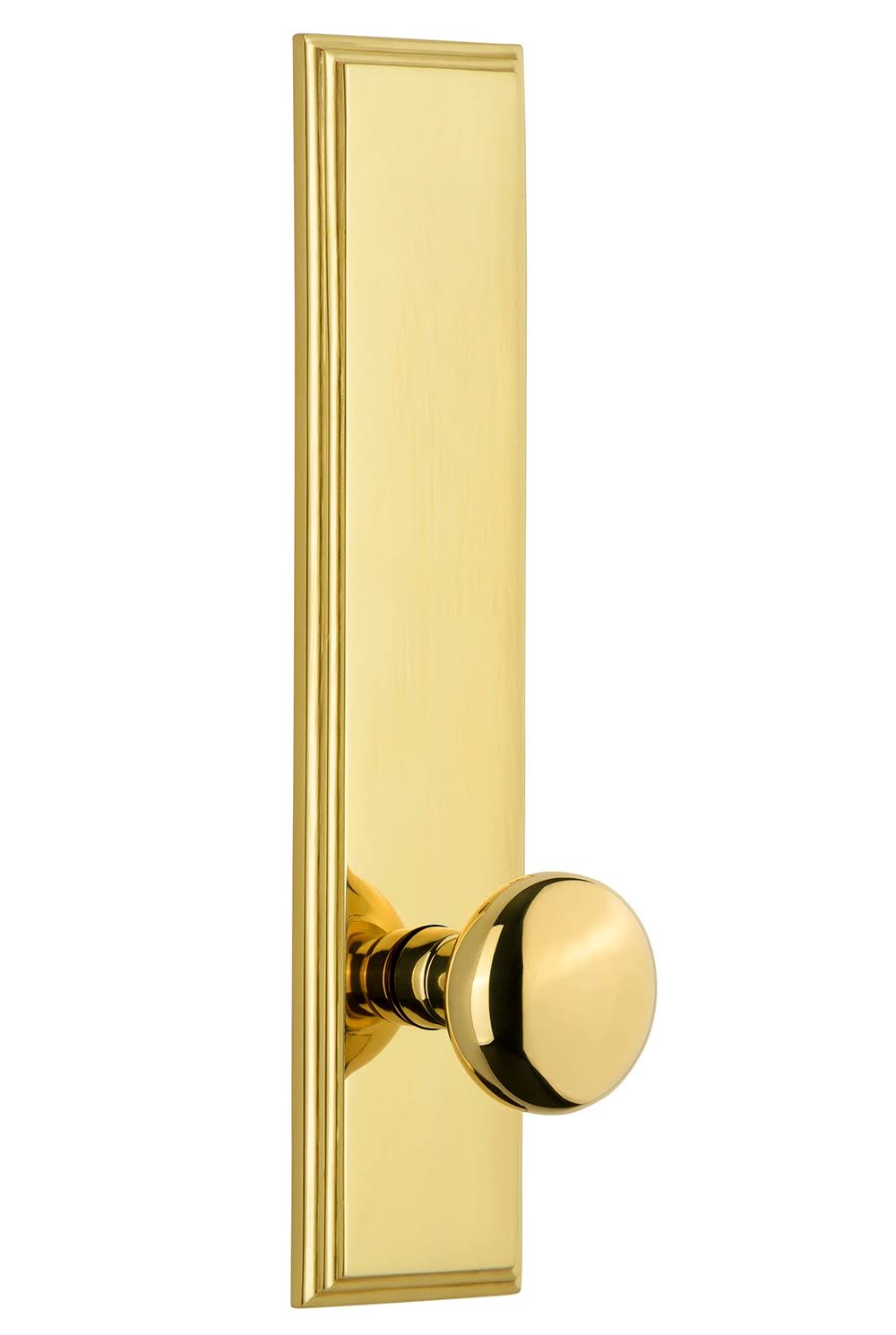 Polished Brass Knob Q8407